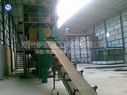 新型有機肥濕法造?，F(xiàn)場